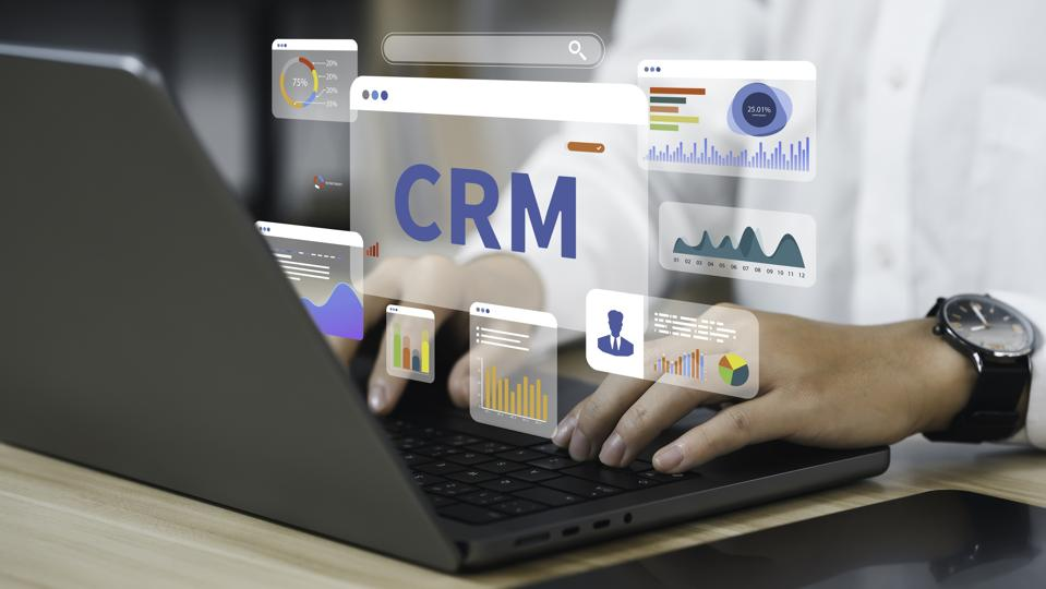 CRM and ERP systems dashboard