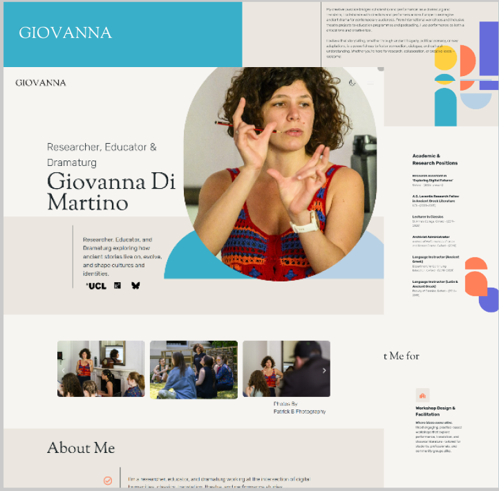 Giovanna Di Martino website