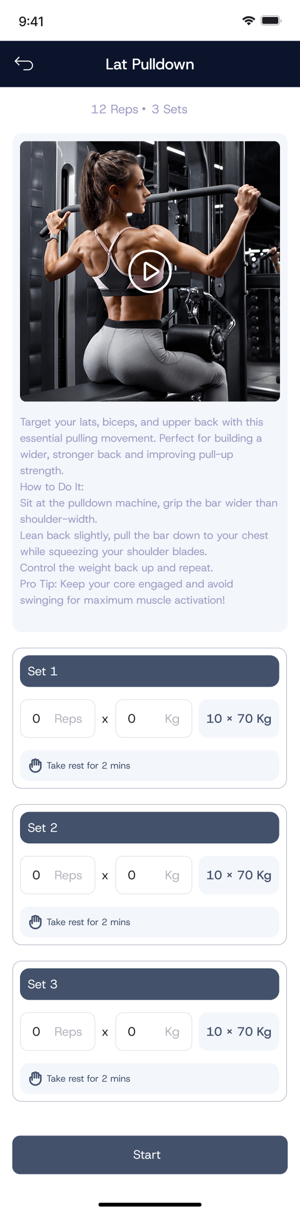 Sym8ry lat pulldown exercise screen