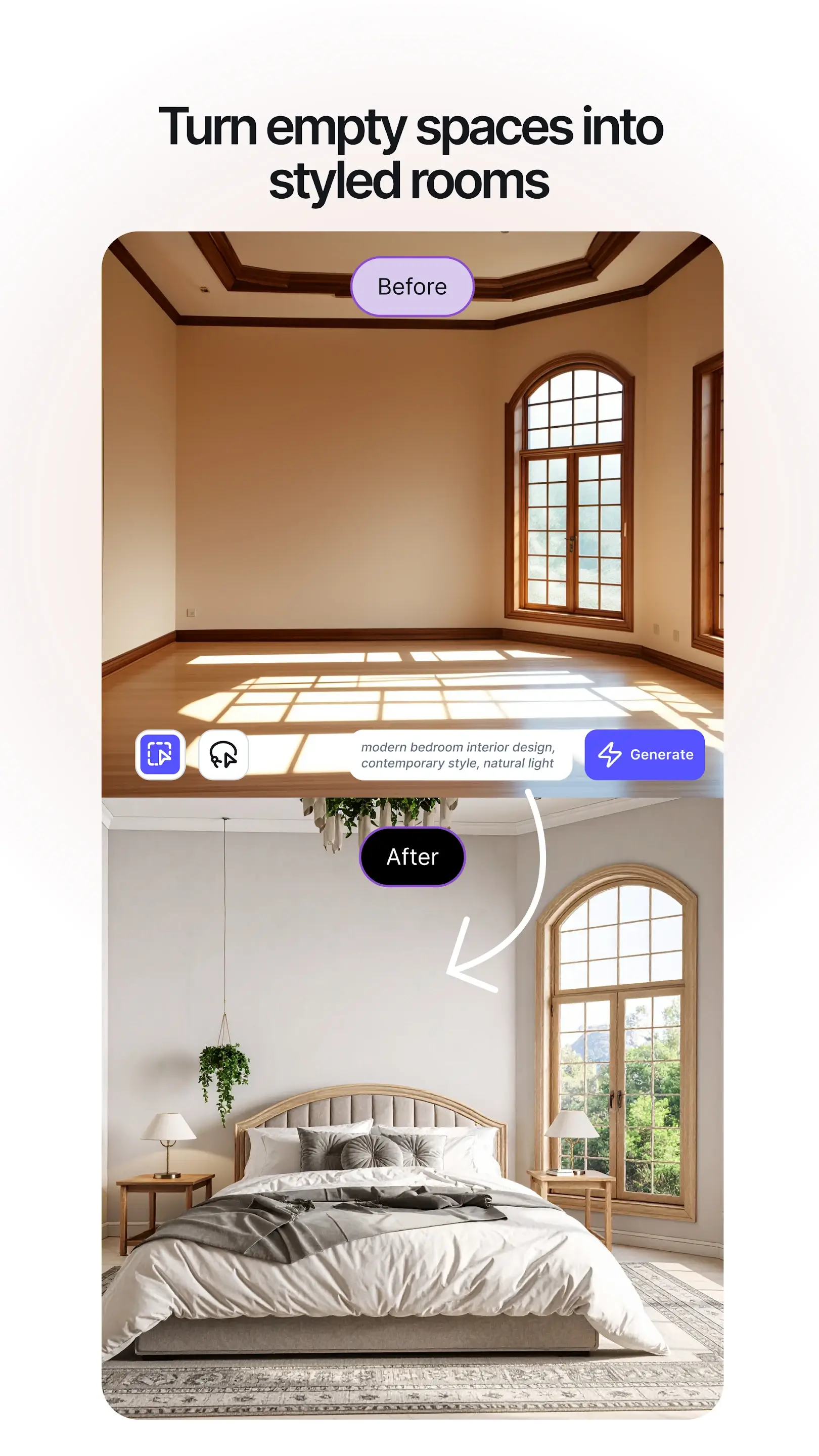 Renovate AI exterior renovation render